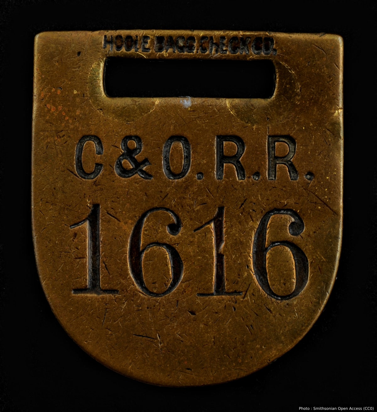 Chesapeake and Ohio Railroad Owney tag