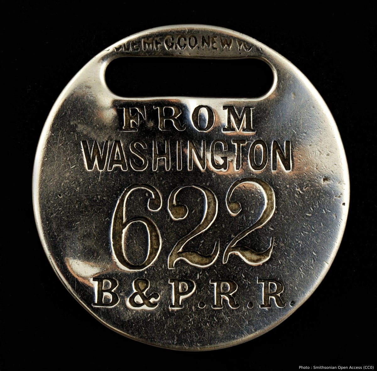 Buffalo & Pittsburgh Railroad Owney tag