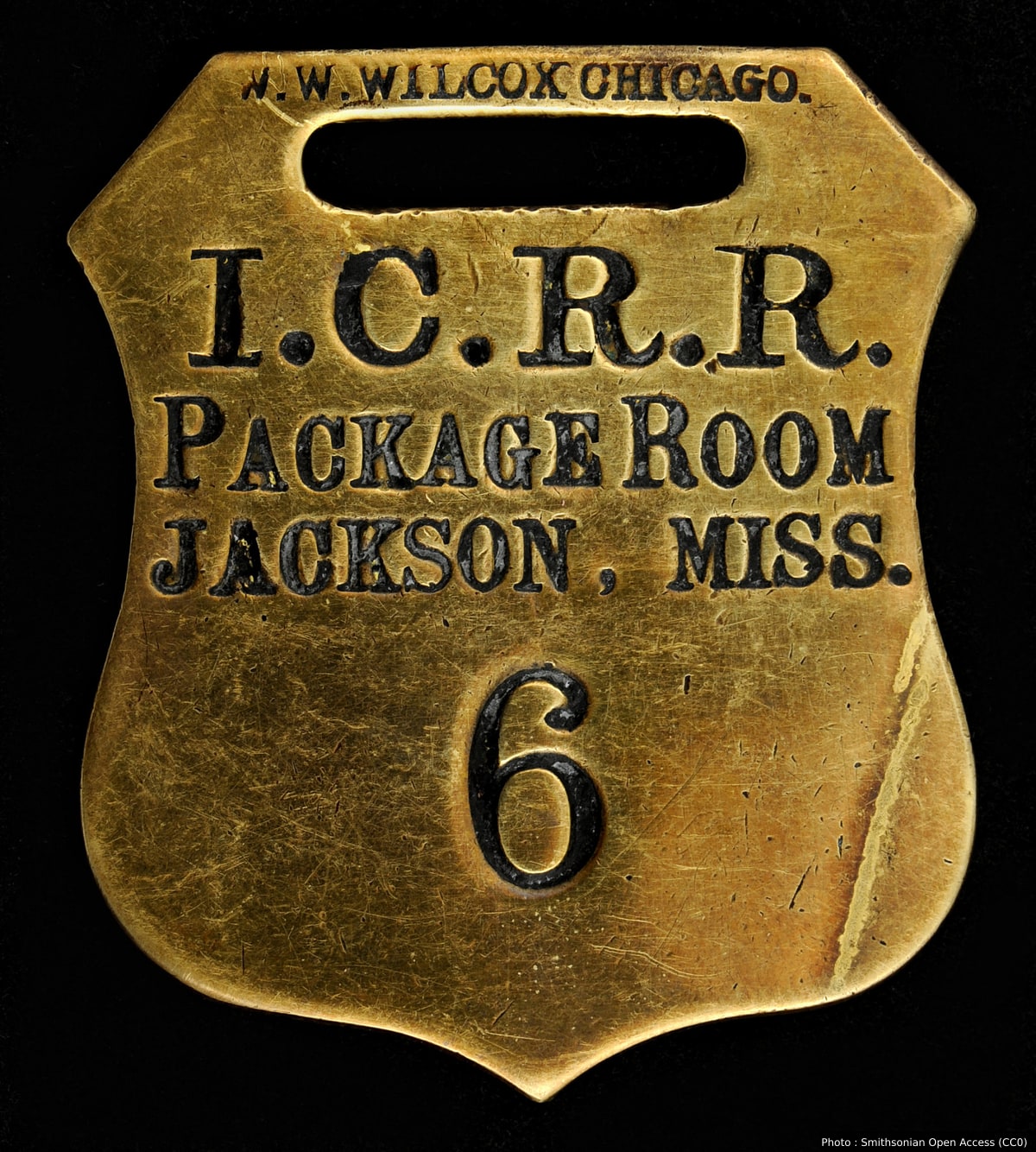Illinois Central Railroad Owney tag