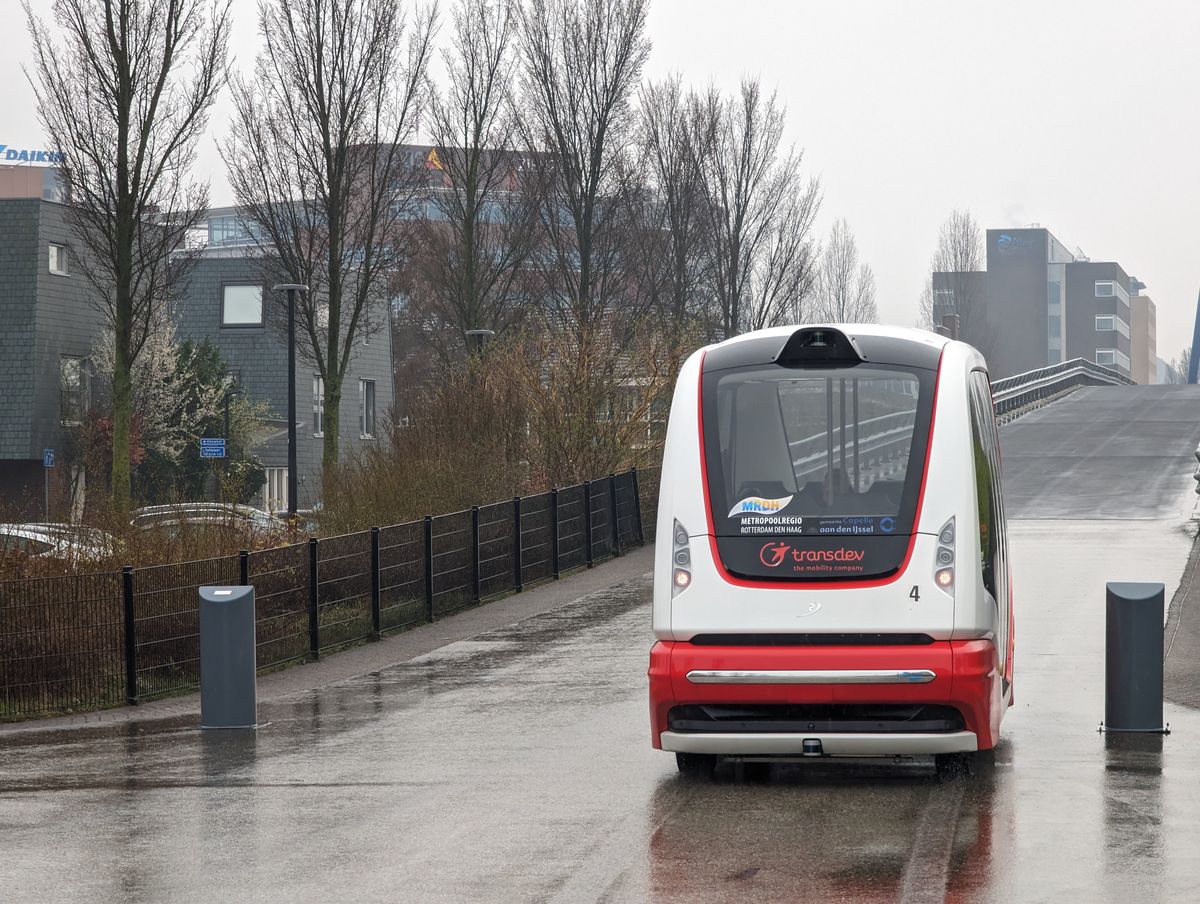 ParkShuttle autonomous bus Capelle aan den IJssel - 2024-03-11
