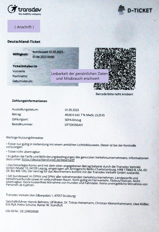 Transdev D-Ticket