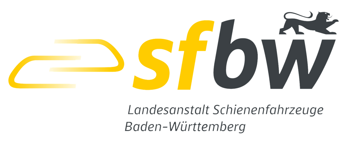 Logo Landesanstalt Schienenfahrzeuge Baden-Württemberg